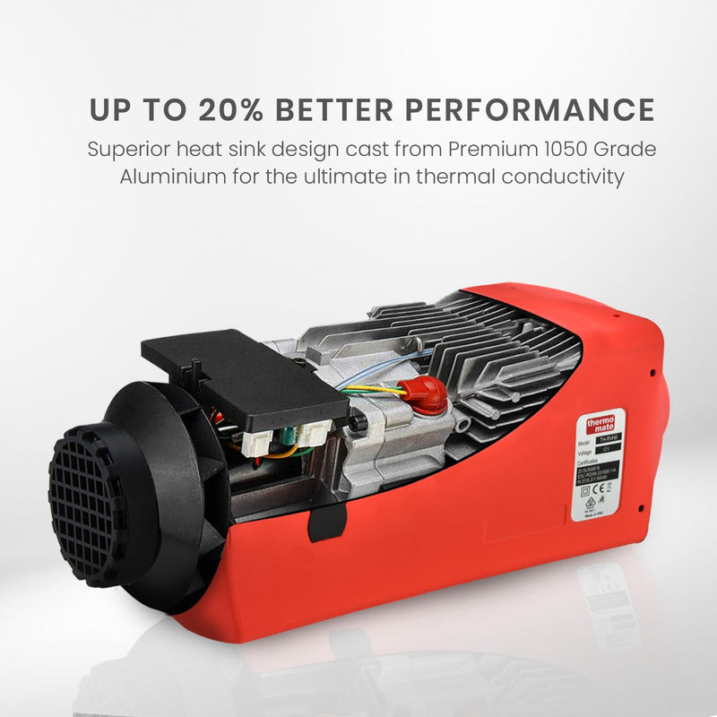 Load image into Gallery viewer, Diesel Heater 12V Caravan Camper Trailer Van Air Motorhome 5kW Volt Parking RV
