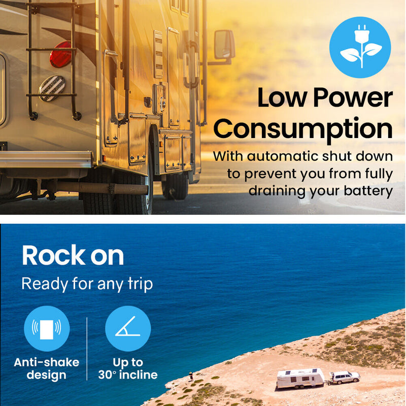 Load image into Gallery viewer, GECKO 139L Upright Portable Fridge / Freezer, 12V/24V/240V for Motorhome and Caravan, Silver
