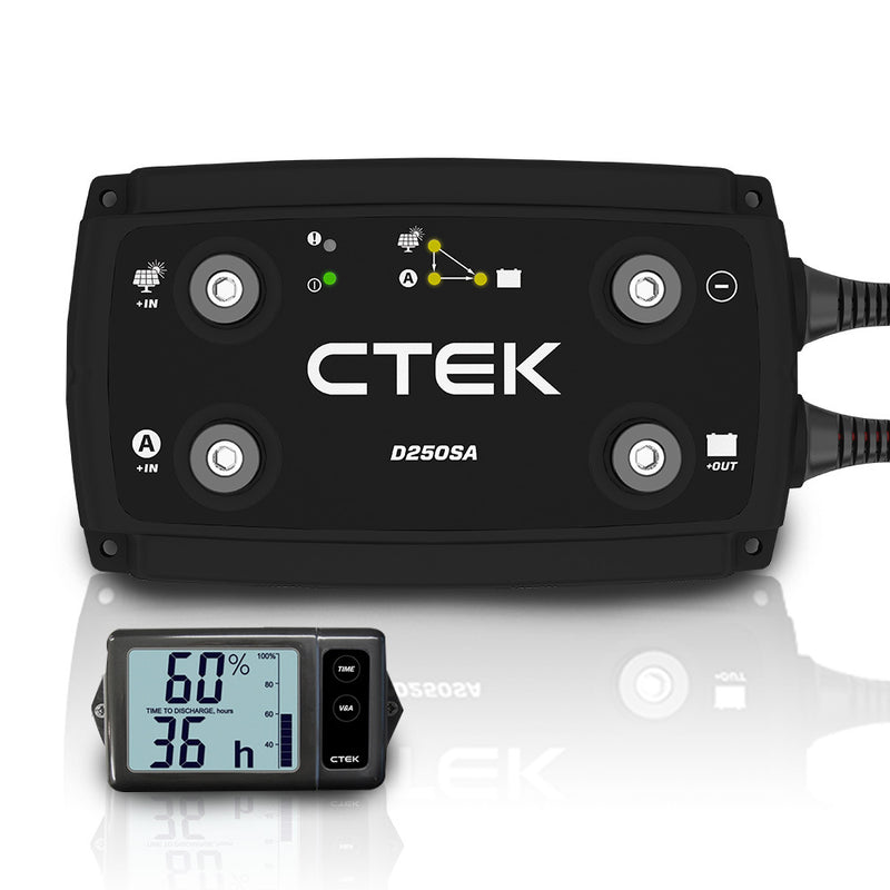 Load image into Gallery viewer, CTEK 20A OFF GRID Battery Charging System w/ D250SA &amp; Digital Display Monitor
