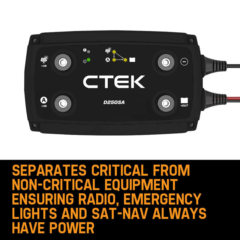 Load image into Gallery viewer, CTEK 20A OFF GRID Battery Charging System w/ D250SA &amp; Digital Display Monitor
