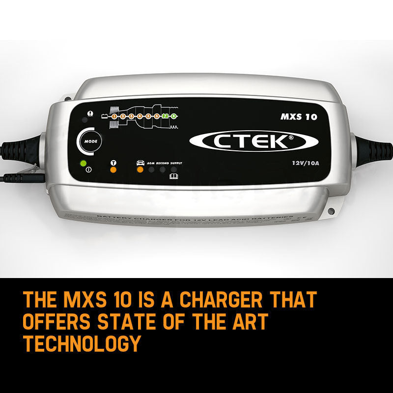 Load image into Gallery viewer, CTEK MXS 10 Amp Smart Battery Charger 12V Car Caravan RV Boat Marine AGM
