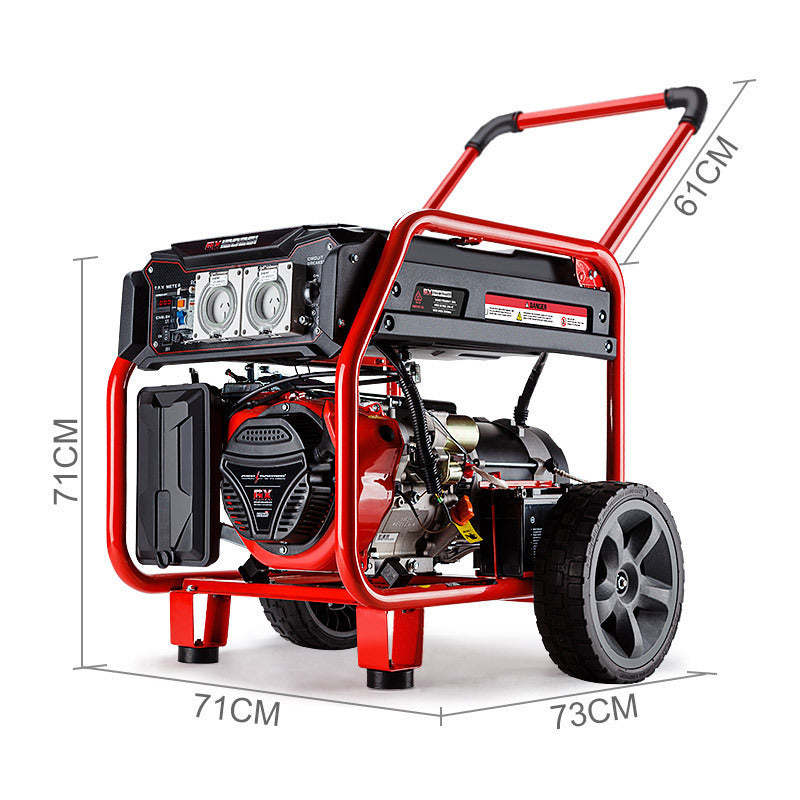Load image into Gallery viewer, GENPOWER Portable Petrol Generator 8.4kW Max 6kW Rated Single Phase 18HP 420cc 4-Stroke Engine
