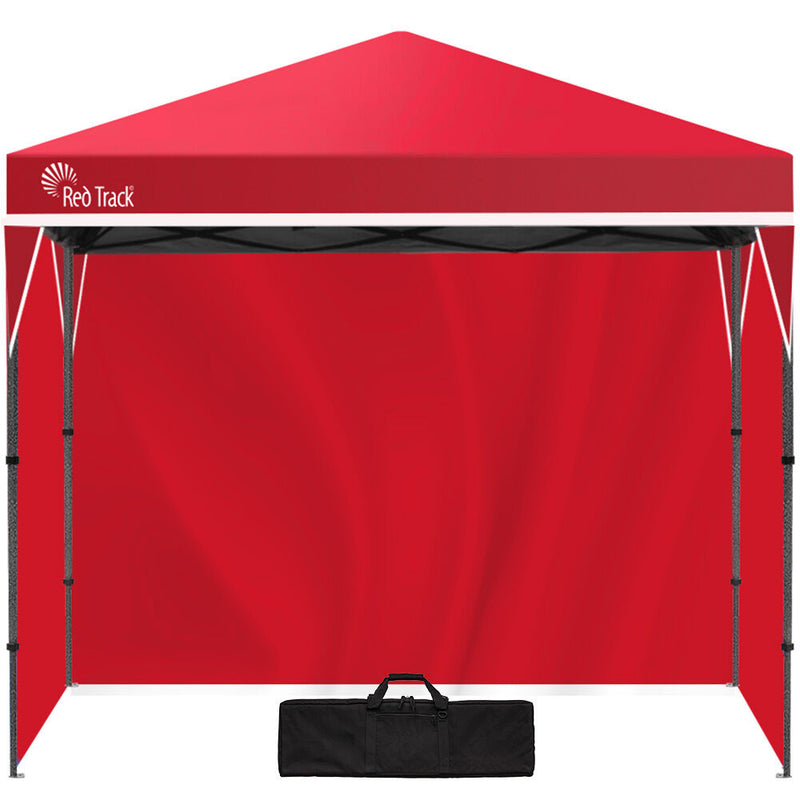 Load image into Gallery viewer, RED TRACK 3.6x2.2m Ultra Compact Folding Gazebo, Walls, Carry bag, Portable Outdoor Popup Marquee for Camping Beach
