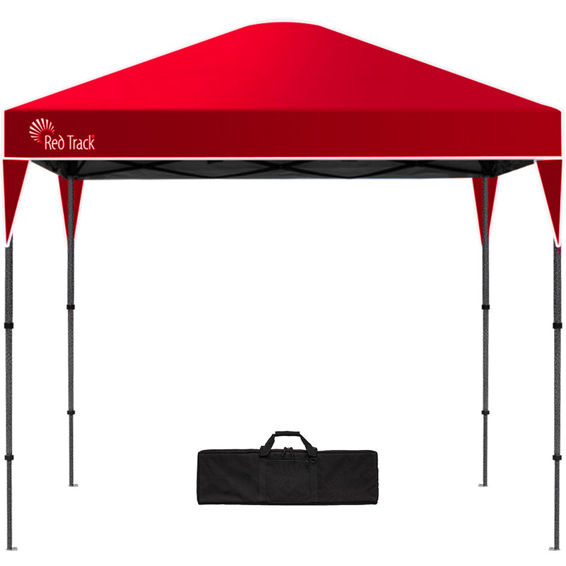 Load image into Gallery viewer, RED TRACK 3x3m Ultra Compact Folding Gazebo, Carry bag, Portable Outdoor Popup Marquee for Camping Beach, Red

