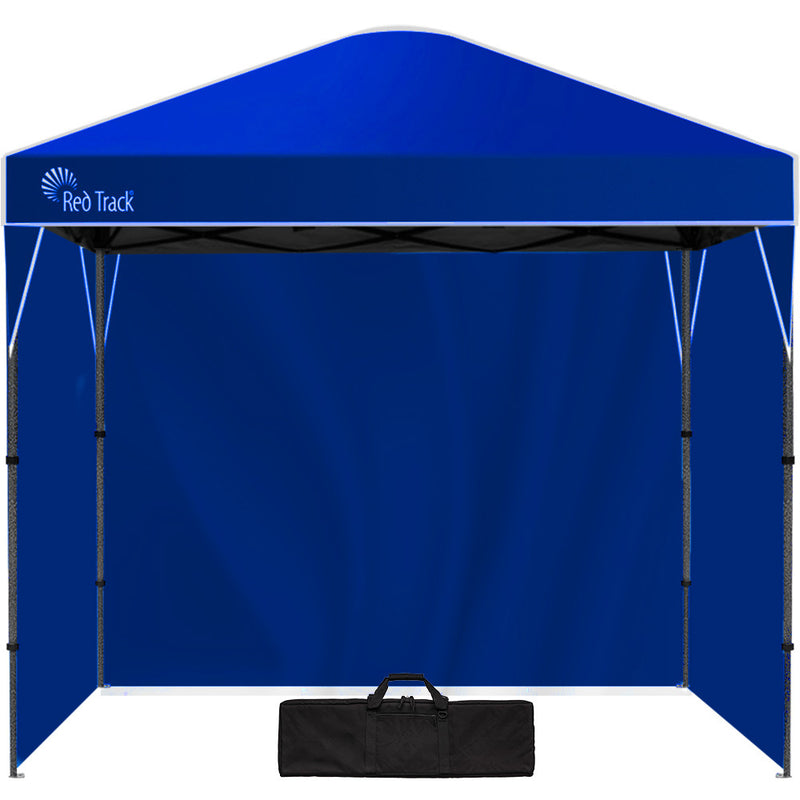 Load image into Gallery viewer, RED TRACK 3x3m Ultra Compact Folding Gazebo, Walls, Carry bag, Portable Outdoor Popup Marquee for Camping Beach, Navy Blue
