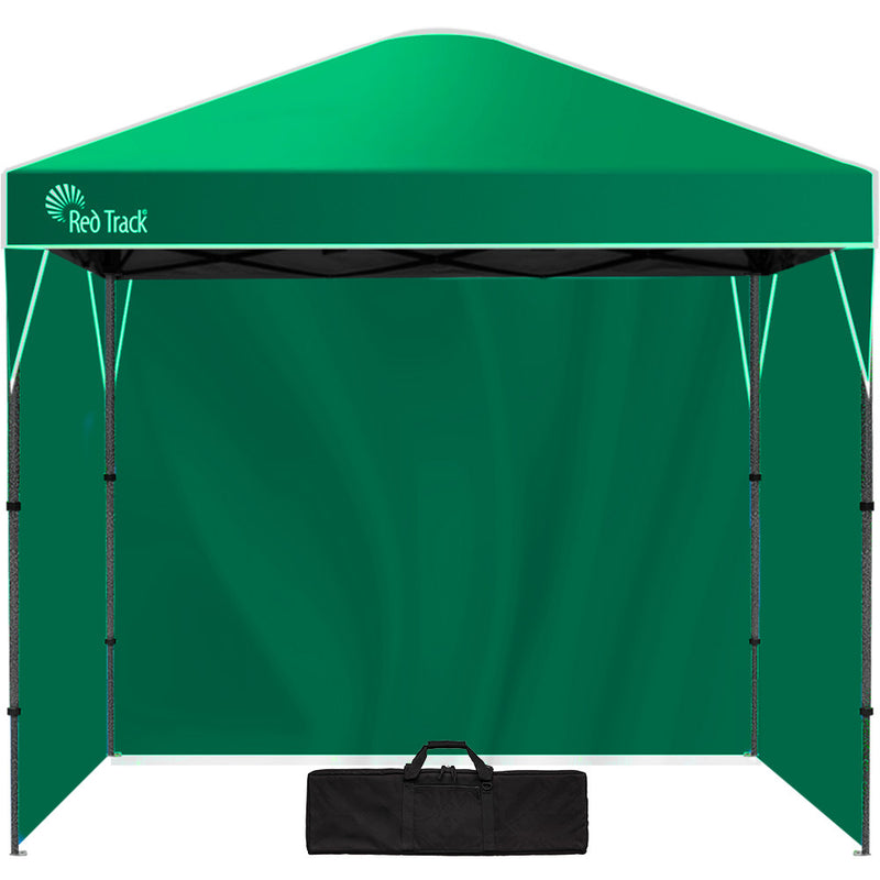 Load image into Gallery viewer, RED TRACK 3x3m Ultra Compact Folding Gazebo, Walls, Carry bag, Portable Outdoor Popup Marquee for Camping Beach, Green
