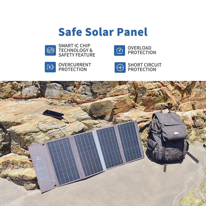 Load image into Gallery viewer, BigBlue Portable 36W Solar Panel Charger
