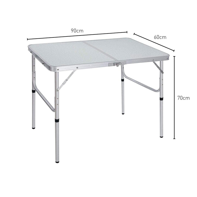 Load image into Gallery viewer, KILIROO Camping Table 90cm Silver
