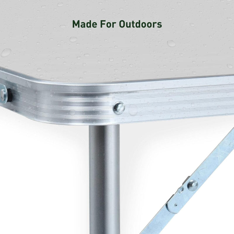 Load image into Gallery viewer, KILIROO Camping Table 90cm Silver
