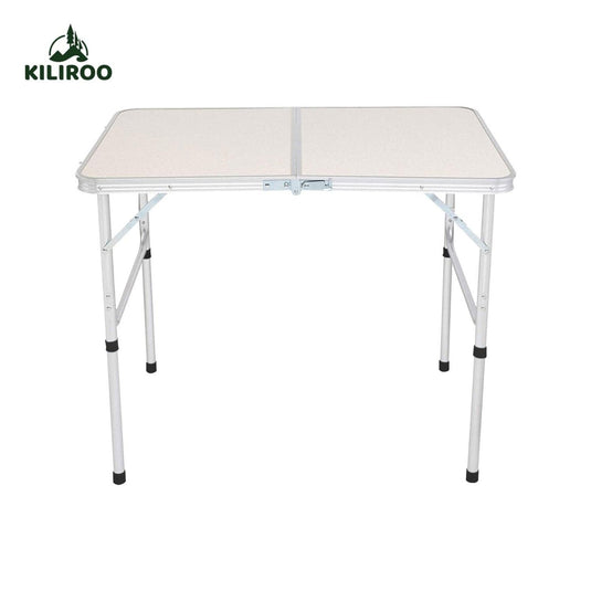 KILIROO Camping Table 90cm Silver