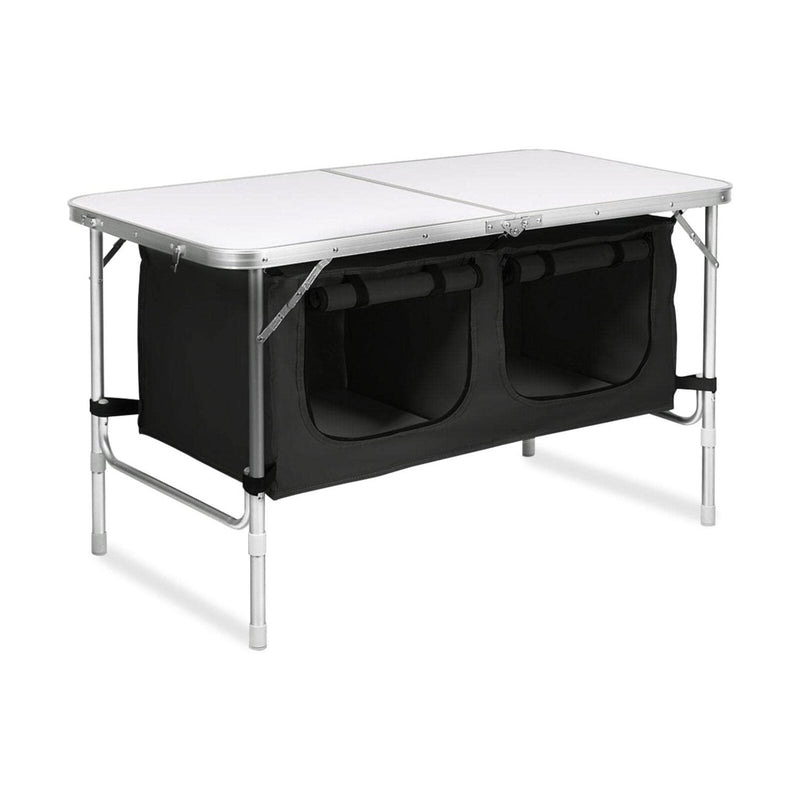 Load image into Gallery viewer, KILIROO Camping Table 120cm Silver (With Black Storage Bag)
