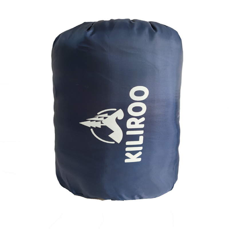 Load image into Gallery viewer, KILIROO Sleeping Bag 350GSM Navy Blue
