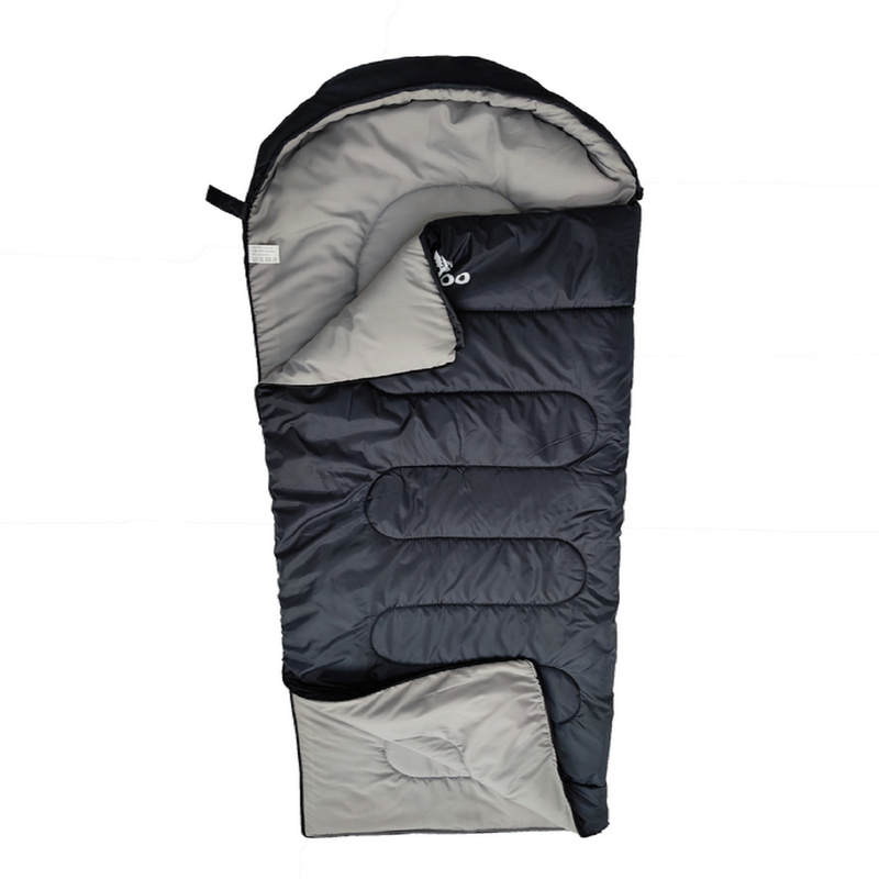 Load image into Gallery viewer, KILIROO Sleeping Bag 350GSM Black
