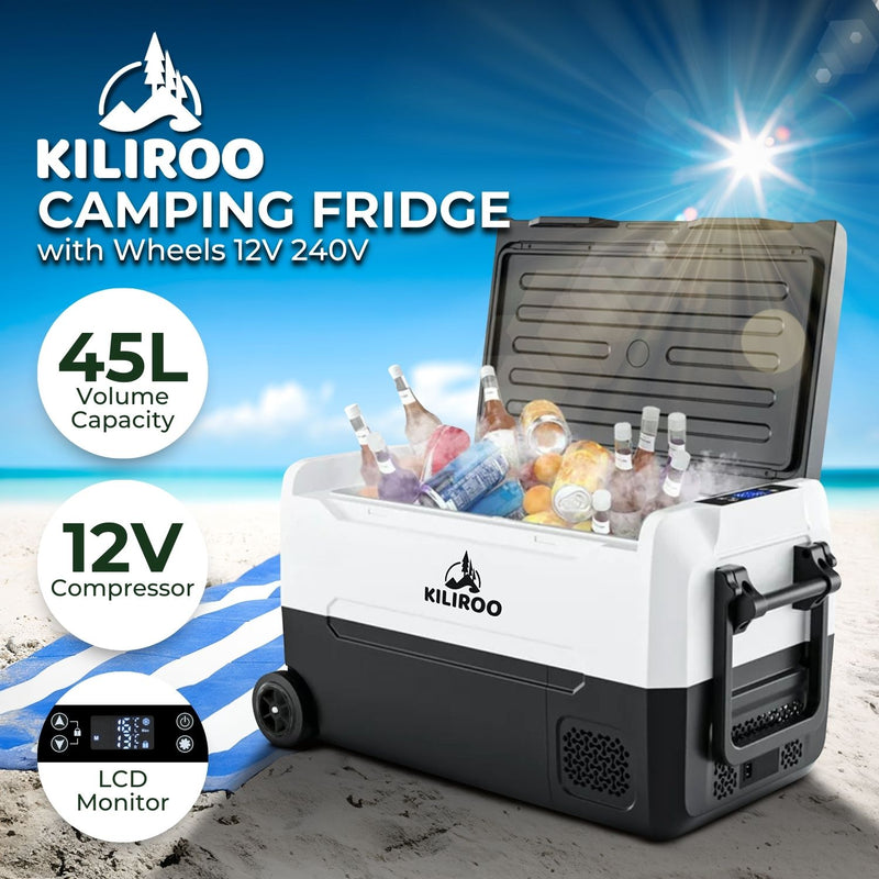 Load image into Gallery viewer, KILIROO Portable Camping Fridge 45L
