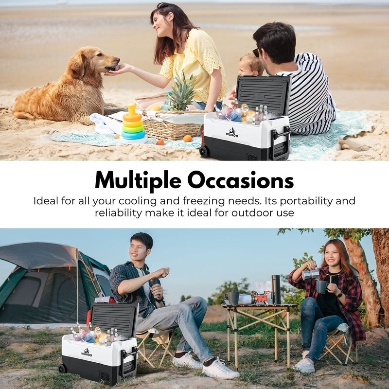 Load image into Gallery viewer, KILIROO Portable Camping Fridge 45L
