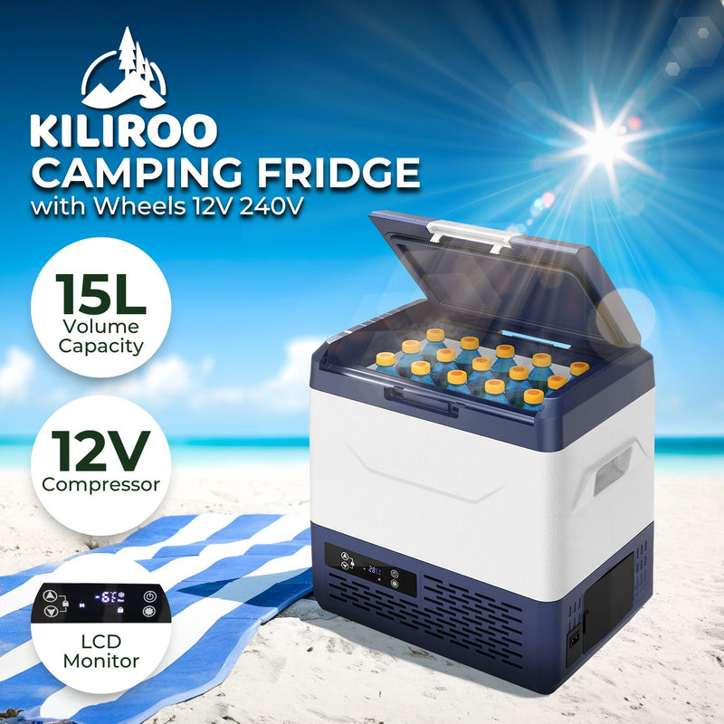 Load image into Gallery viewer, KILIROO Portable Camping Fridge 15L
