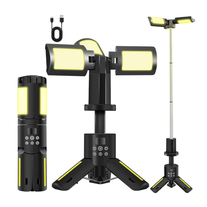 Load image into Gallery viewer, Social Hike Rechargeable Telescopic Camping Light - Outdoor LED 20W Lantern
