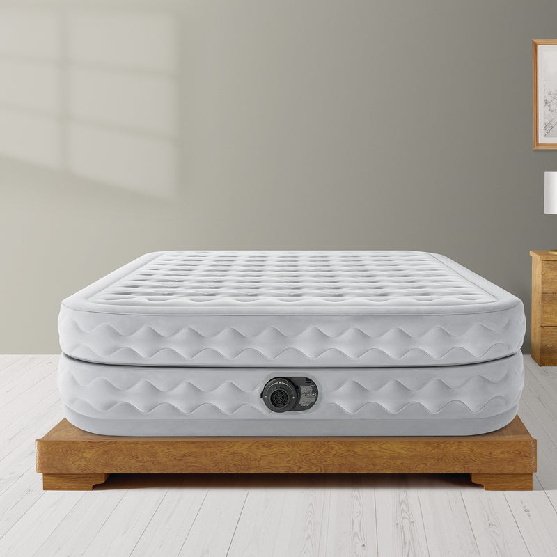 Load image into Gallery viewer, Intex Dura-beam Deluxe Supreme Air-flow Air Mattress - Queen
