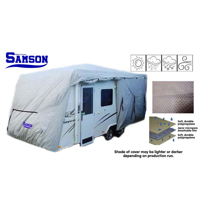 Load image into Gallery viewer, Samson Heavy Duty Caravan Cover 14-16ft
