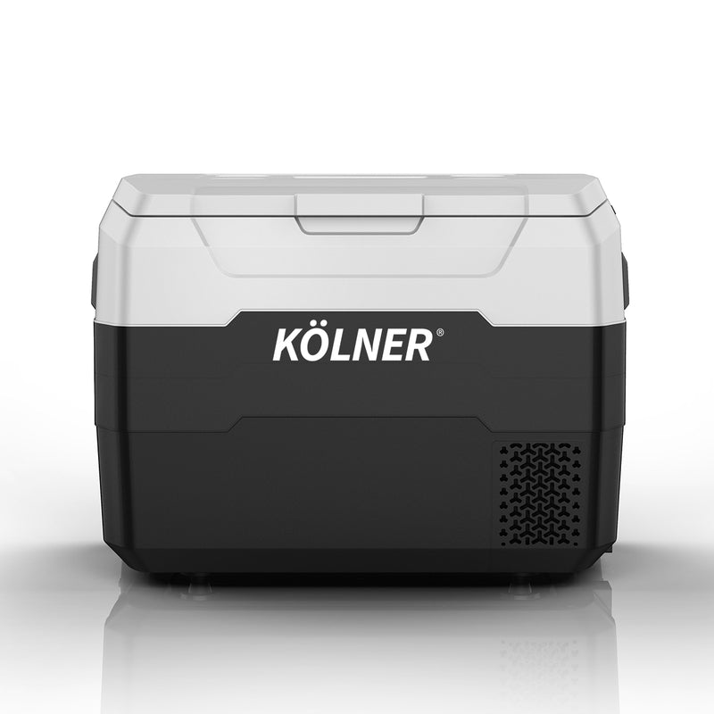 Load image into Gallery viewer, Kolner 40l Fridge Freezer Cooler 12/24/240v Camping Portable Esky Refrigerator - Black
