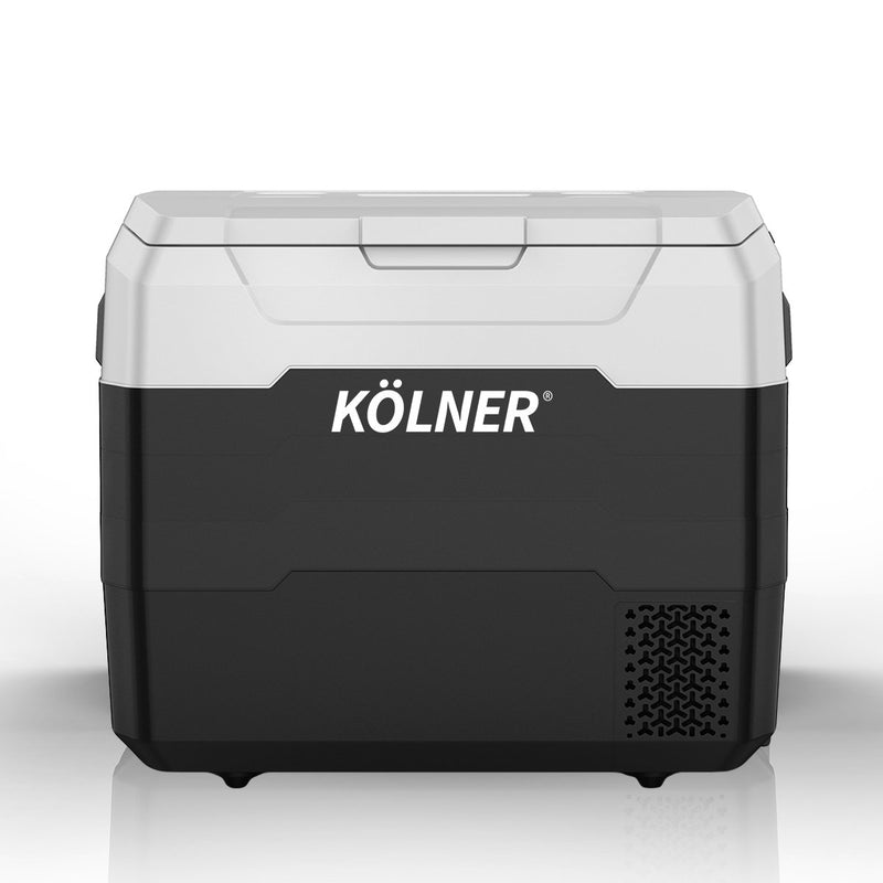 Load image into Gallery viewer, Kolner 50l Fridge Freezer Cooler 12/24/240v Camping Portable Esky Refrigerator - Black
