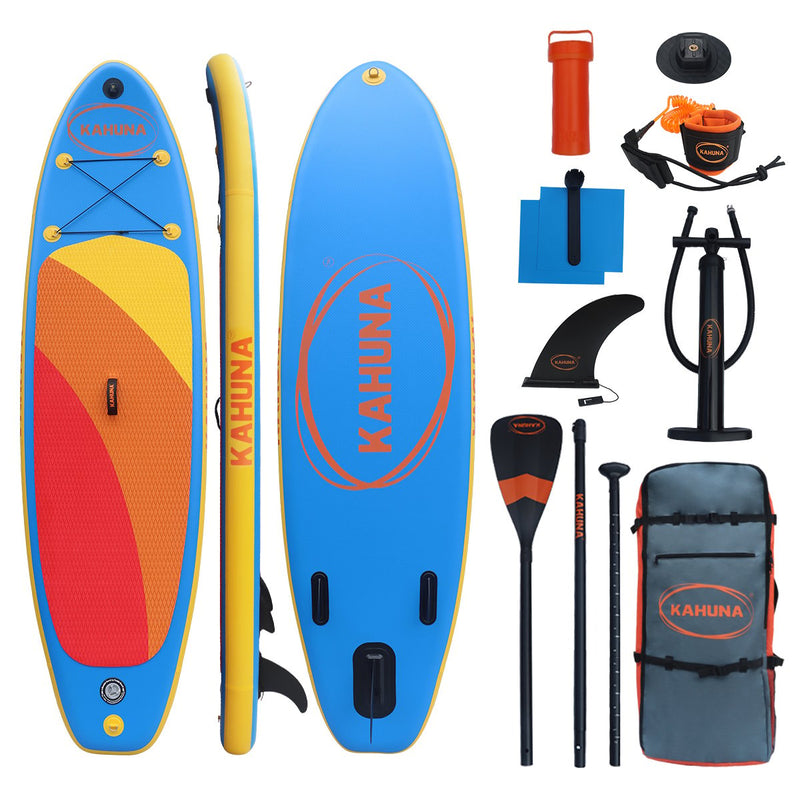 Load image into Gallery viewer, Kahuna Hana Inflatable Stand Up Paddle Board 10FT w/ iSUP Accessories
