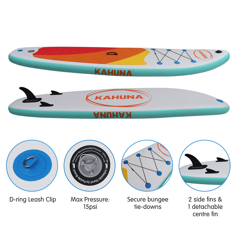 Load image into Gallery viewer, Kahuna Hana Inflatable Stand Up Paddle Board 11FT SUP Paddleboard
