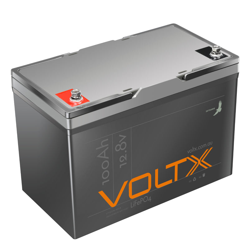 Load image into Gallery viewer, VoltX 12V Lithium Battery 100Ah
