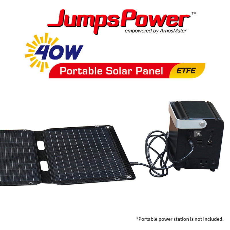 Load image into Gallery viewer, 40W Solar Panel Portable Charger JumpsPower Power Generator Foldable
