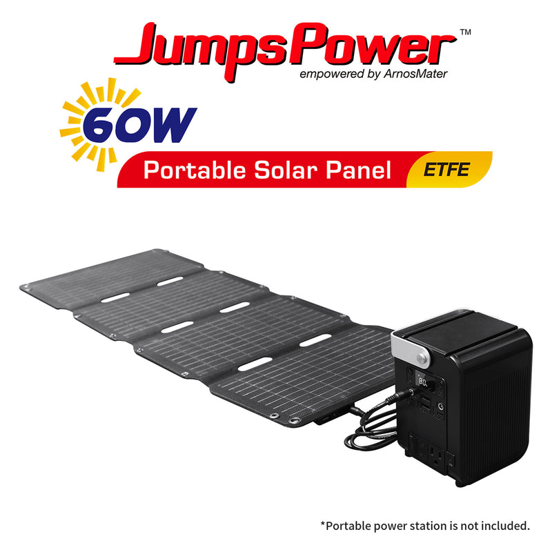 Load image into Gallery viewer, 60W Solar Panel Portable Charger JumpsPower Power Generator Foldable
