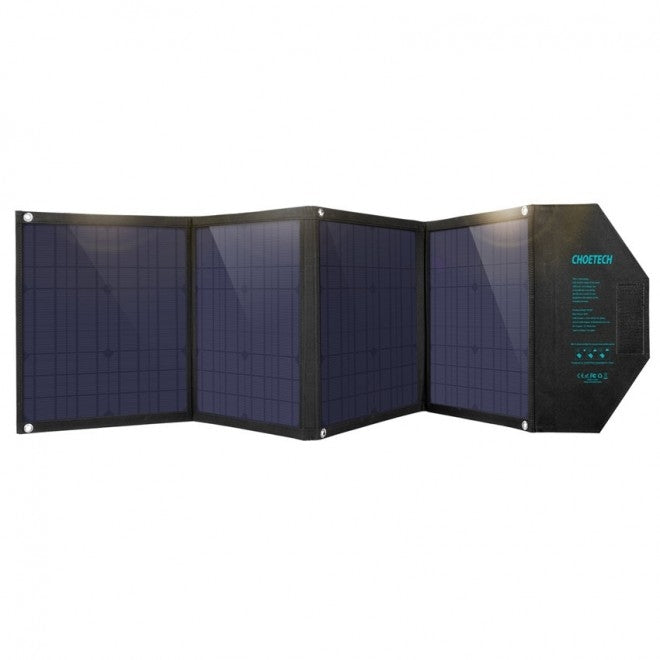 Load image into Gallery viewer, CHOETECH SC007 Solar Panel Portable Charger 80W 18V with USB-C PD 30W
