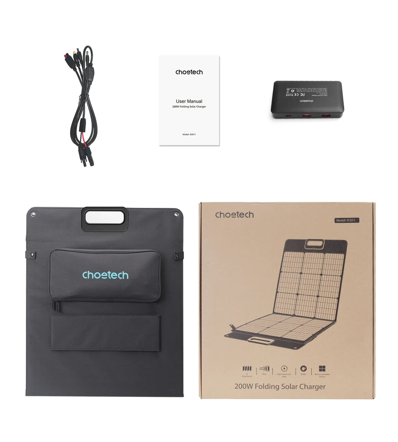 Load image into Gallery viewer, CHOETECH SC011 200W Foldable Solar Charger
