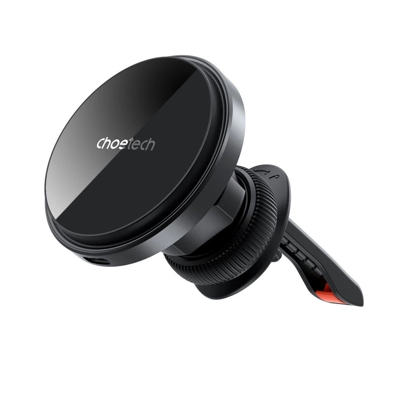 Load image into Gallery viewer, CHOETECH T204-F 15W Magnetic Car Charger Holder with LED Light (Aluminium alloy housing)
