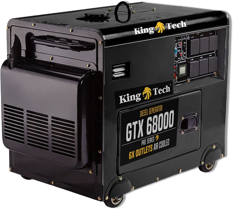 Load image into Gallery viewer, Diesel Generator Single Phase 8.4kw Rated Diesel 6kw 13hp Portable
