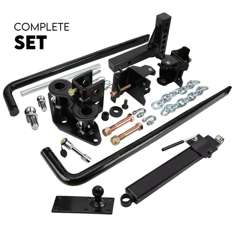 Load image into Gallery viewer, Weight Distribution Hitch System Load Leveller Caravan Anti Sway Bars 800Lb
