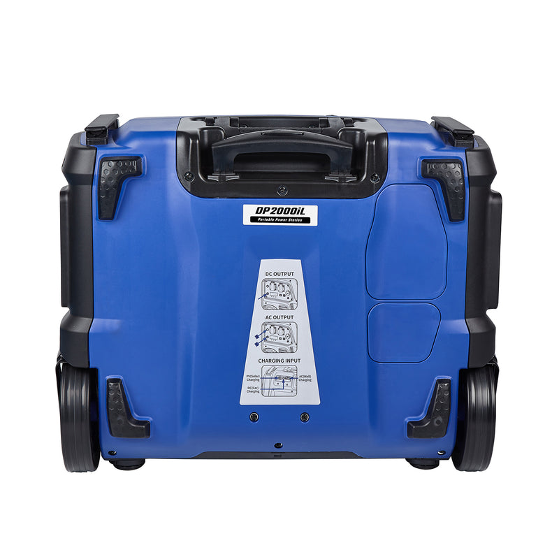 Load image into Gallery viewer, Sunovo 2000W Portable Power Station Solar Inverter Generator
