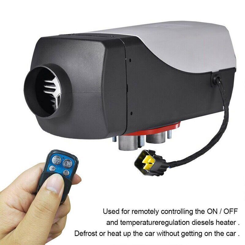 Load image into Gallery viewer, Diesel Air Heater 12V 5KW LCD Display Tank Remote Control Thermostat Caravan Motorhome 10L
