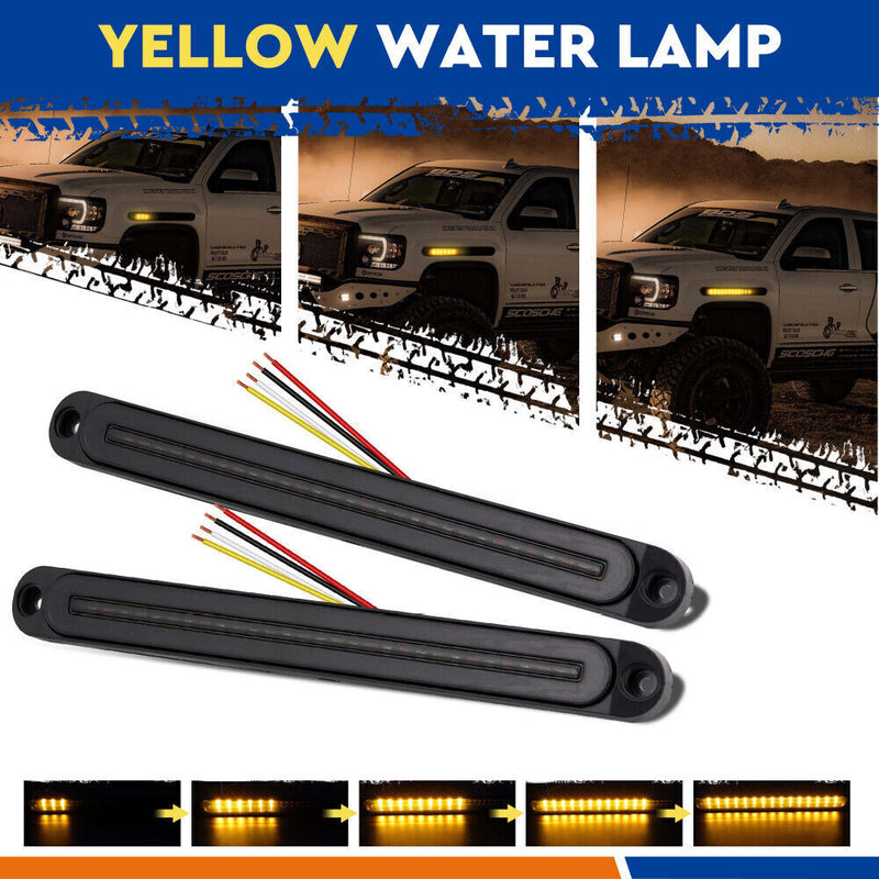 Load image into Gallery viewer, Trailer Tail Light Kit Pair Plug 7m 5 Core Wire Turn Signal 7 Pin Flat Plug Set
