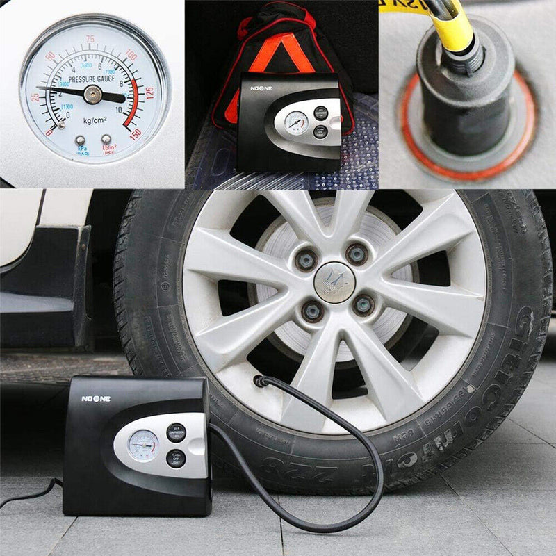 Load image into Gallery viewer, NOONE 3 IN 1 Air Compressor Tire Inflator 12V Portable Car Tire Inflator Pump
