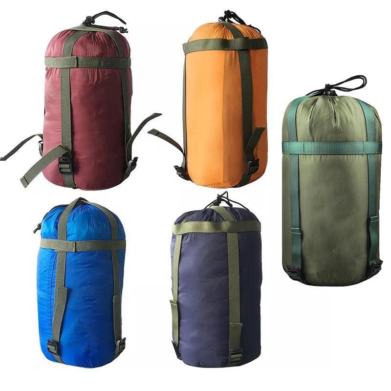 Load image into Gallery viewer, Waterproof Compression Stuff Sack Camping Storage Bag Outdoor Sleeping Bag - Army Green
