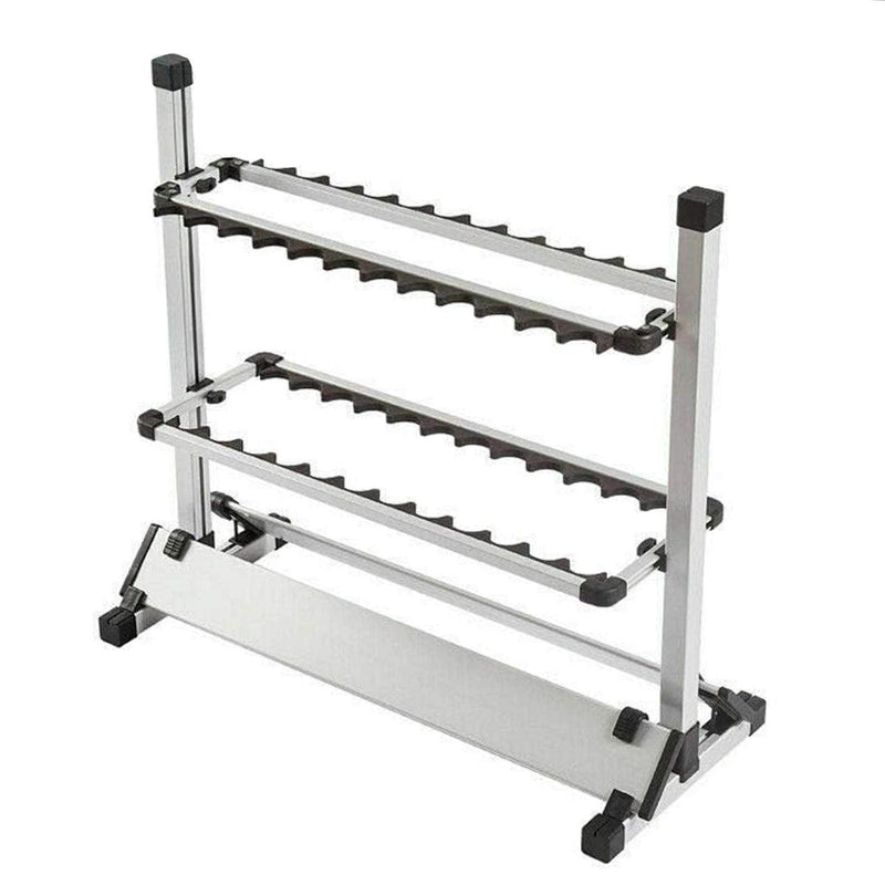 Load image into Gallery viewer, 12/24 Hole Multi Functional Fishing Rod Holder Storage Rack Display Organizer - 12Holes

