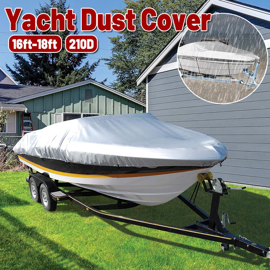 Outdoor V Yacht Dust Cover Waterproof Sun Protection Boat Hull Cover Rain Shield