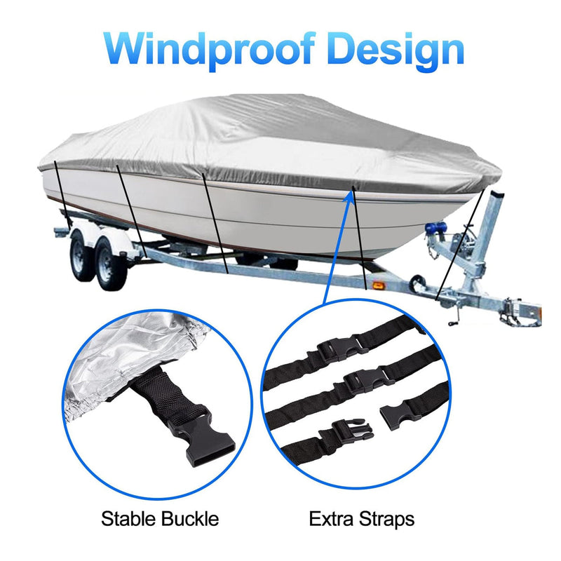 Load image into Gallery viewer, Outdoor V Yacht Dust Cover Waterproof Sun Protection Boat Hull Cover Rain Shield
