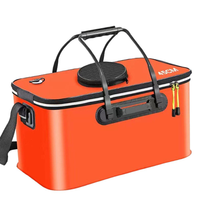 collapsible eva fishing bucket Portable Folding EVA Fishing Bucket Multi Use Live Fish Container with – Outback Adventure Supplies