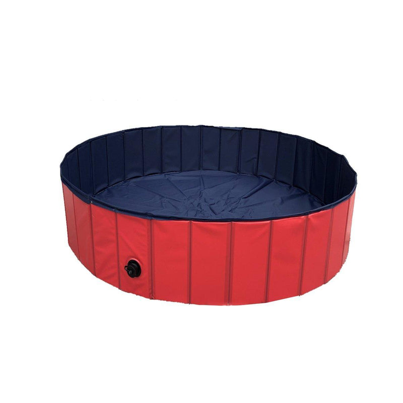 Load image into Gallery viewer, Pet Swimming Pool Foldable Portable Pool for Dogs Outdoor Summer Play - Grey-80x20cm
