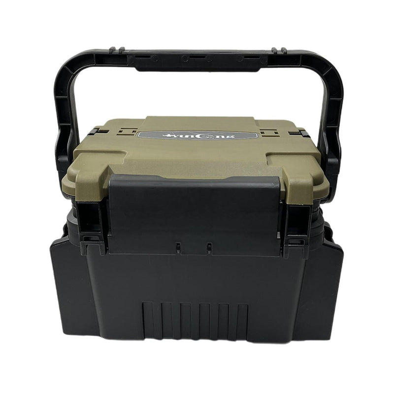 Load image into Gallery viewer, Multifunctional Fishing Tackle Box Portable Gear Storage Case Organizer Tool Box - Blue
