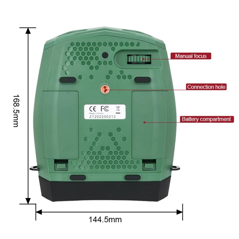 Load image into Gallery viewer, 3 Tft Screen Binoculars with 4k Infrared Night Vision - Gd903 - Green
