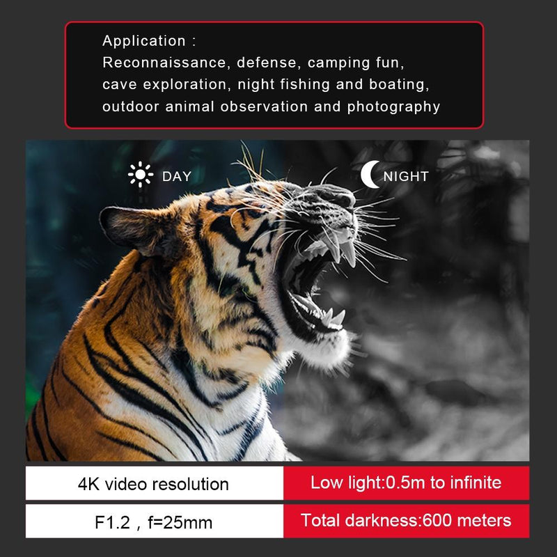 Load image into Gallery viewer, 3 Tft Screen Binoculars with 4k Infrared Night Vision - Gd903 - Green
