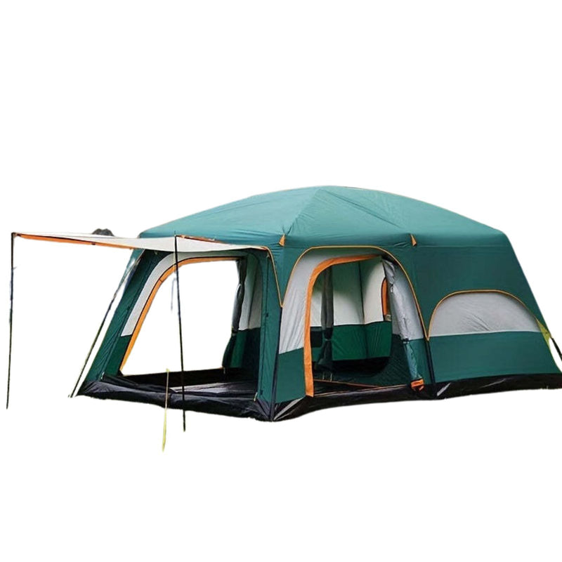 Load image into Gallery viewer, Tasman 3-5 Person Tent Camping Hiking Festival Pop Up Sleeping - Green
