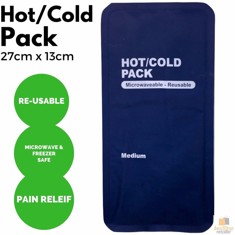 Load image into Gallery viewer, HOT COLD PACK Reusable First Aid Ice Heat Gel Packs Microwaveable Pain Relief
